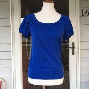Express Royal Blue Sweater Top size Small EUC